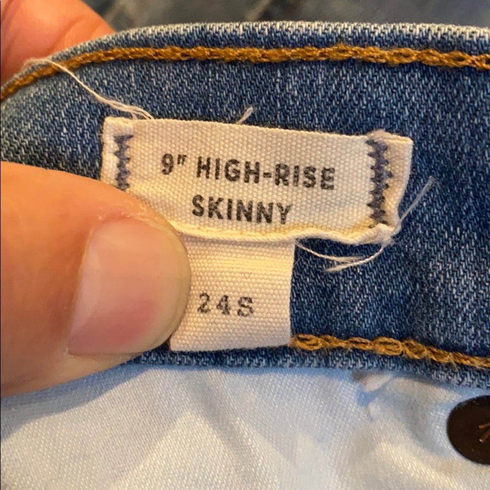 Madewell girls blue high rise skinny jeans. - Picture 8 of 8